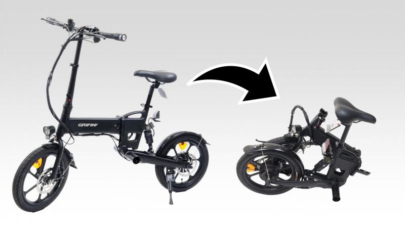 16インチ折畳小型電動バイク